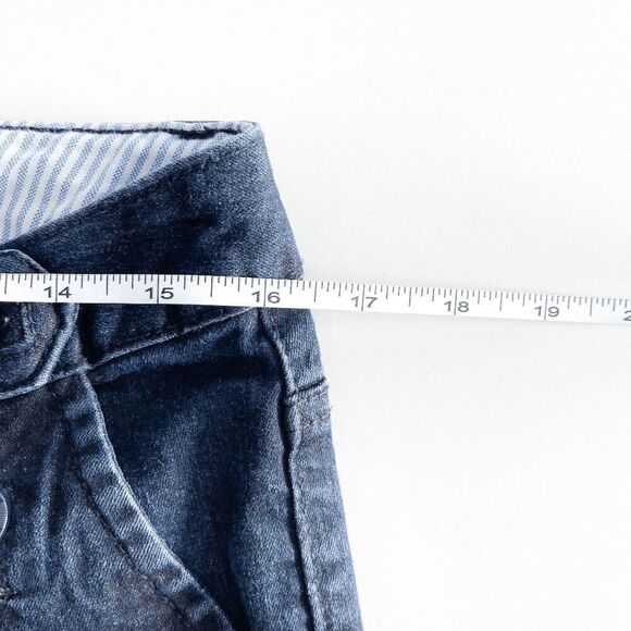 Tommy Hilfiger Women's Sailor Button Accent Four Pockets Denim Trouser Blue Sz 8 - Picture 4 of 7